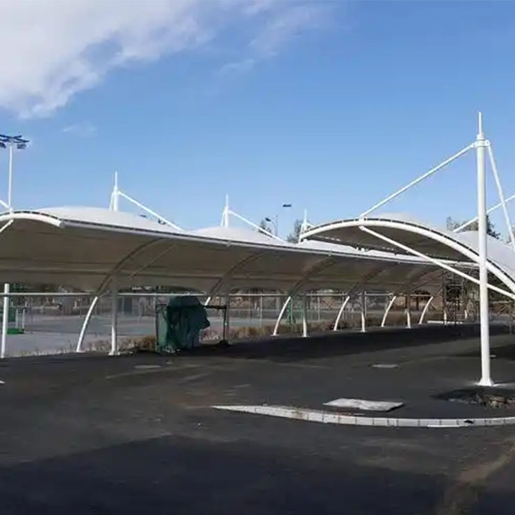 禄劝膜结构电动车棚