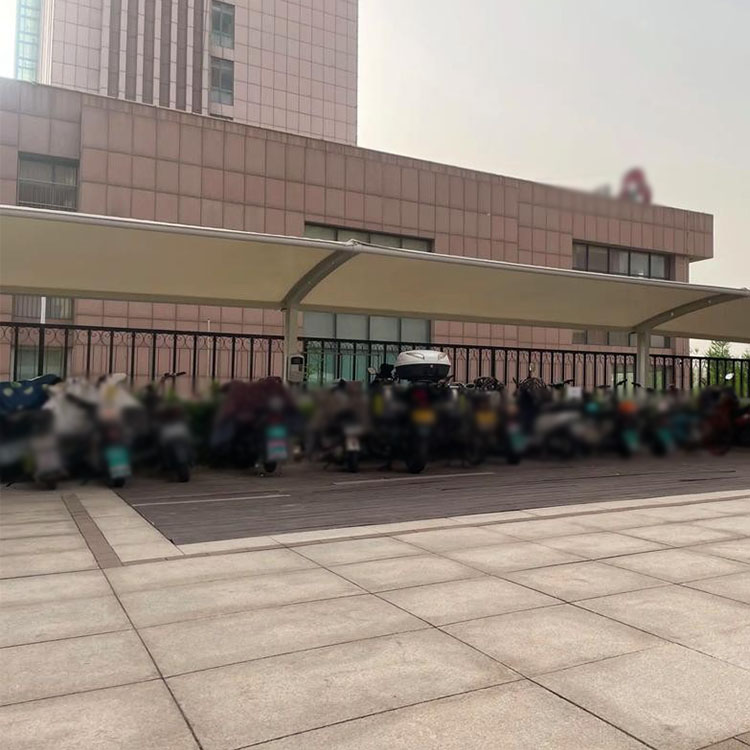 禄劝膜结构电动车棚