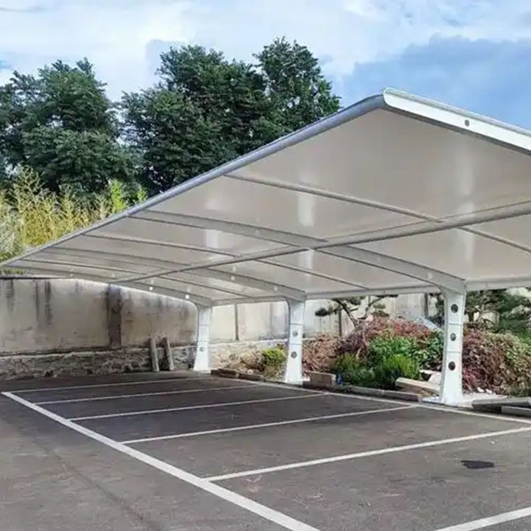 禄劝膜结构汽车棚