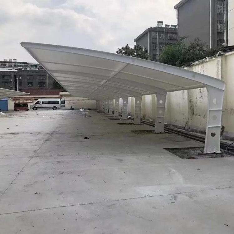 禄劝膜结构汽车棚